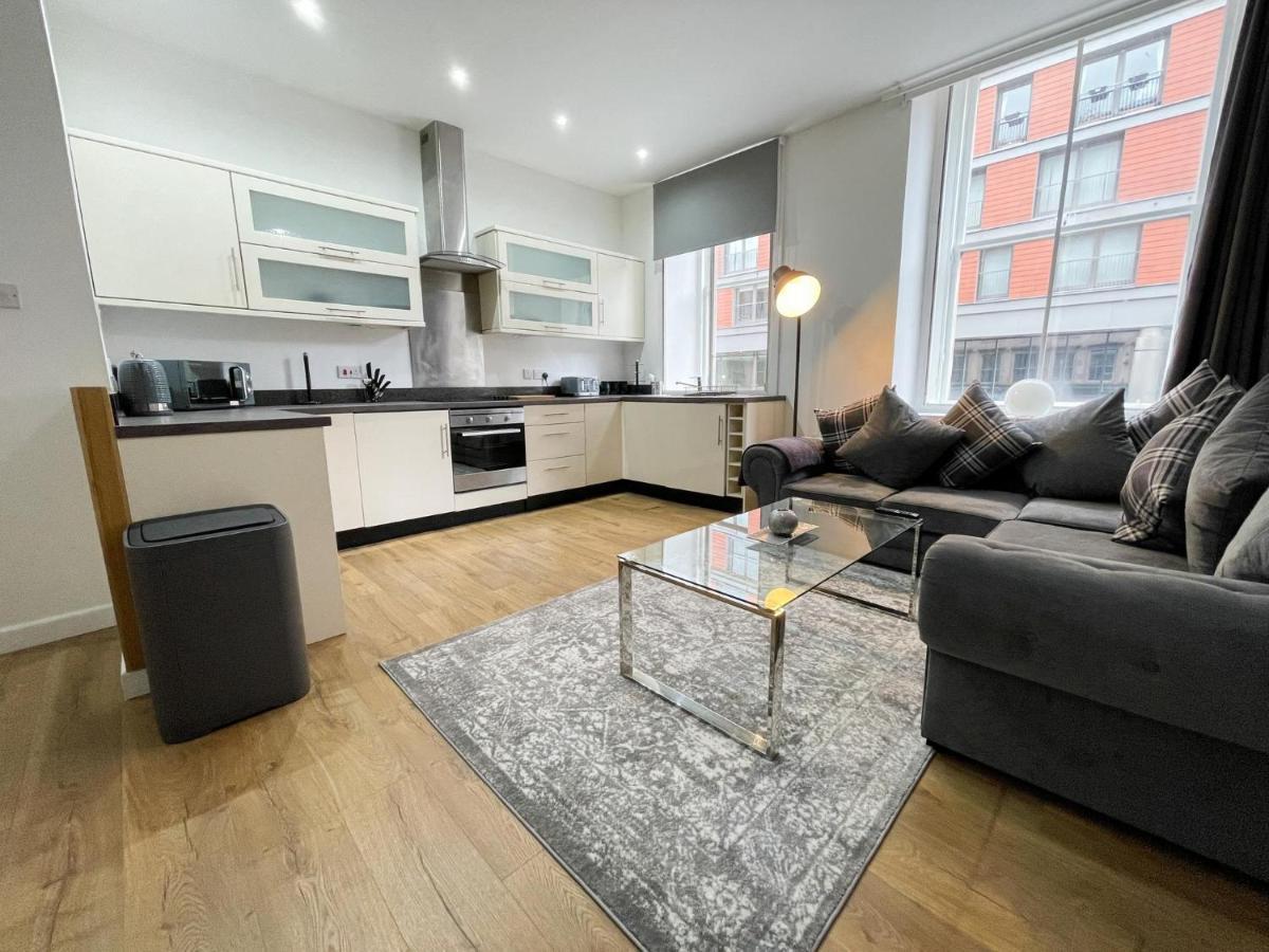 Exquisite 2BR Flat near Central Train Station Glasgow Extérieur photo