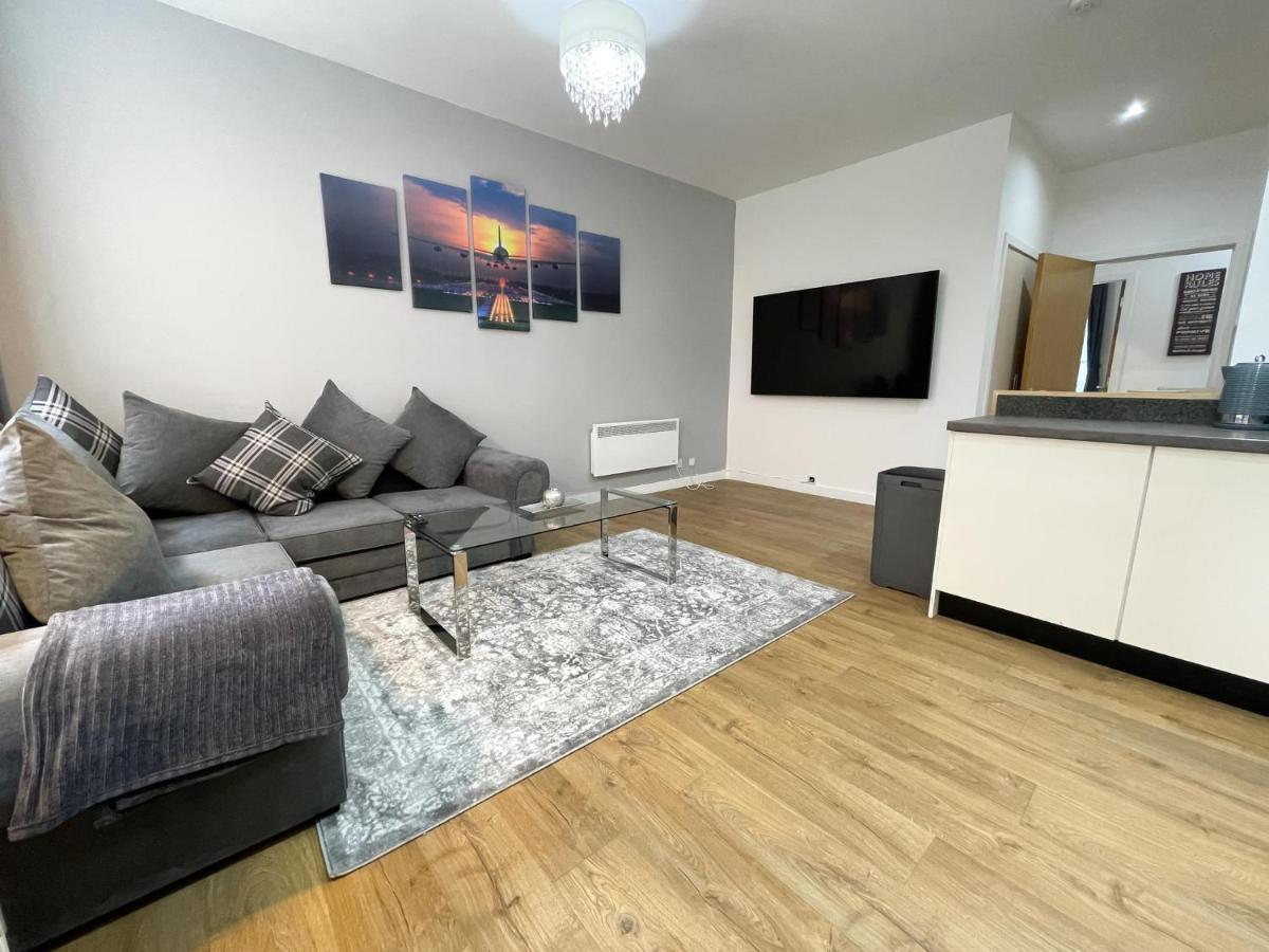 Exquisite 2BR Flat near Central Train Station Glasgow Extérieur photo